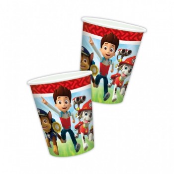 P/8 Vasos Patrulla Canina