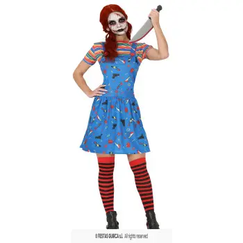 DISF.NOVIA DE CHUCKY T-L