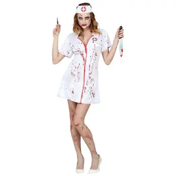 DISF.ENFERMERA ZOMBIE T-XS