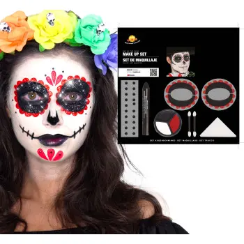 SET MAQUILLAJE CATRINA