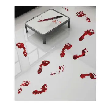 PISADAS SANGRE ADHESIVAS