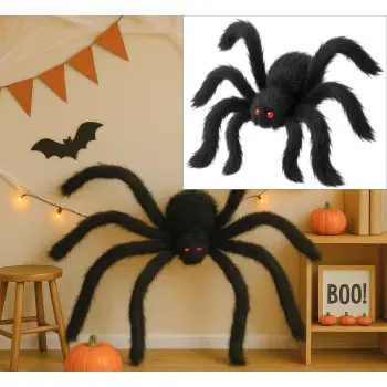 ARAÑA NEGRA 125CM