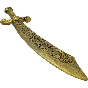 ESPADA ARABE DORADA 55CM