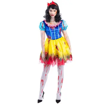 DISF.PRINCESA ZOMBIE AD.T-L