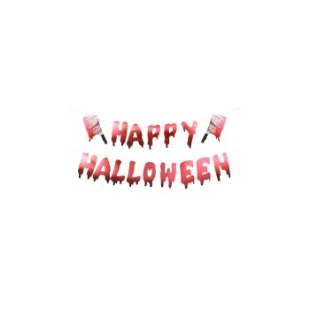GUIR.HAPPY HALLOWEEN ROJO 120C