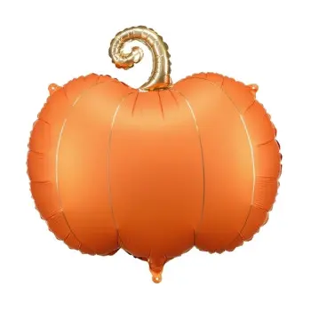 GLOBO CALABAZA NAR/ORO 62X59C