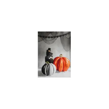GLOBO CALABAZA NARANJA 90X90C