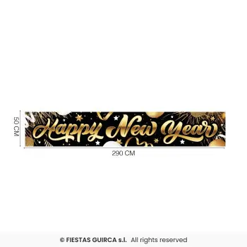 BANDEROLA HAPPY NEW YEAR290X50