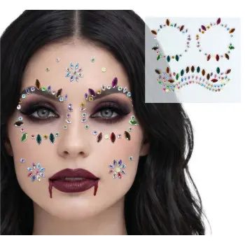 ADHESIVO FACIAL CALAVERA MULTI