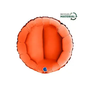 GLOBO CIRCULO NARANJA