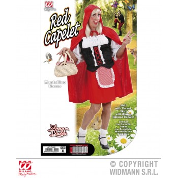 DISF. CAPERUCITA ROJA TXL HOMB