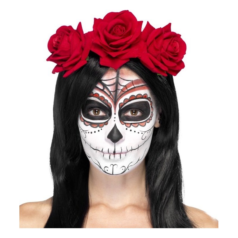 Diadema Dia De Muertos Rosa Rj Diadema Dia De Muertos Rosa Rj