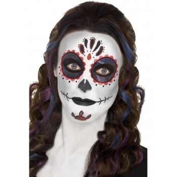 Kit Maquillaje Dia De Muertos