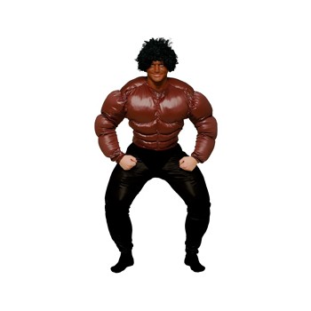 PECHO NEGRO MUSCULOSO ADULTO