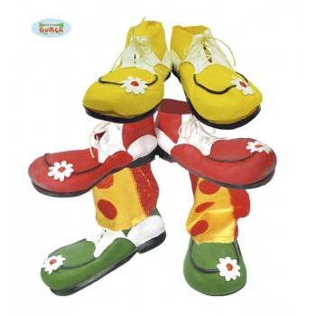PAR ZAPATOS PAYASO LATEX