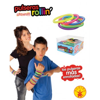 PACK 5 PULSERAS ROLLIN'