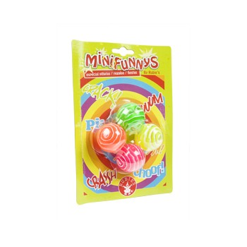 BLISTER 4 BOLAS LOCAS ESPIRAL