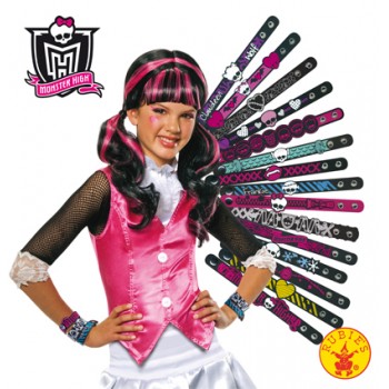 PULSERAS MONSTER HIGH 3D