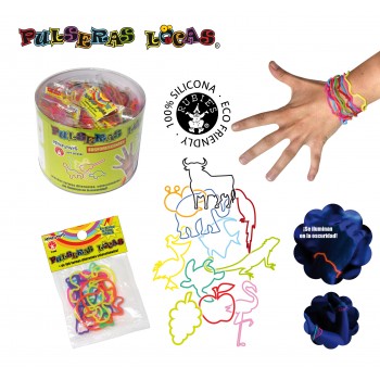 B/12 PULSERAS LOCAS