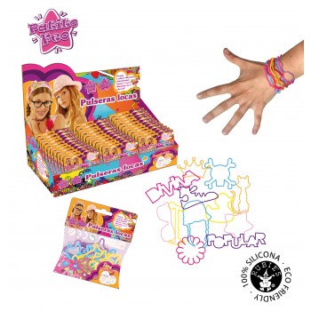 P/12 PULSERAS LOCAS PATITO