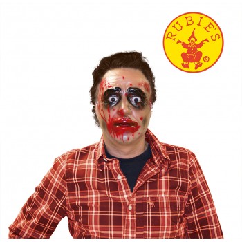 MASCARA TRANSP.ZOMBIE HOMBRE
