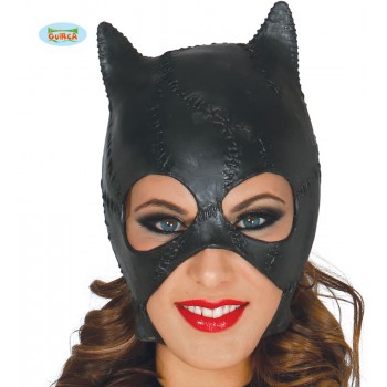 CARETA MUJER GATA LATEX