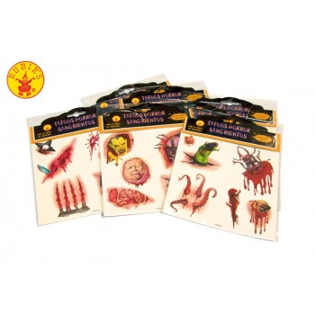 TATOOS HORROR SANGRIENTOS