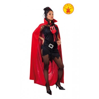 CAPA DIAVOLO ROJA TERCIOPELO