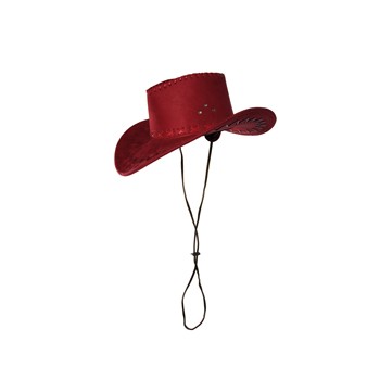 SOMBRERO COWBOY ROJO