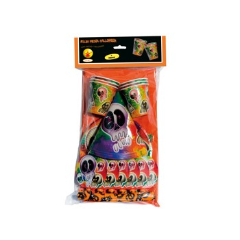 SET VAJILLA 6 PERS.HALLOWEEN