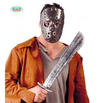 CARETA TERROR C/MACHETE 56CM