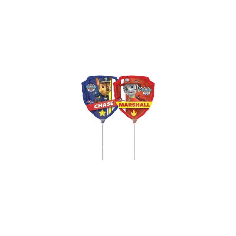Globo Palo Escudo Patrulla Can Globo Palo Escudo Patrulla Can