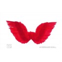 Alas Plumas Rojas 86X31cm Alas Plumas Rojas 86X31cm