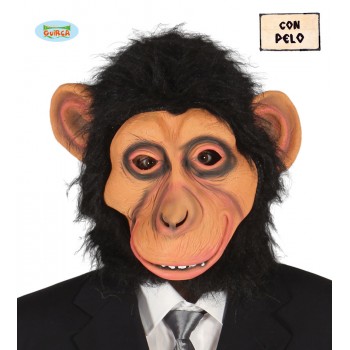 CARETA CHIMPANCE C/PELO