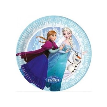 P/8 Plato 20Cm Frozen Patinaje