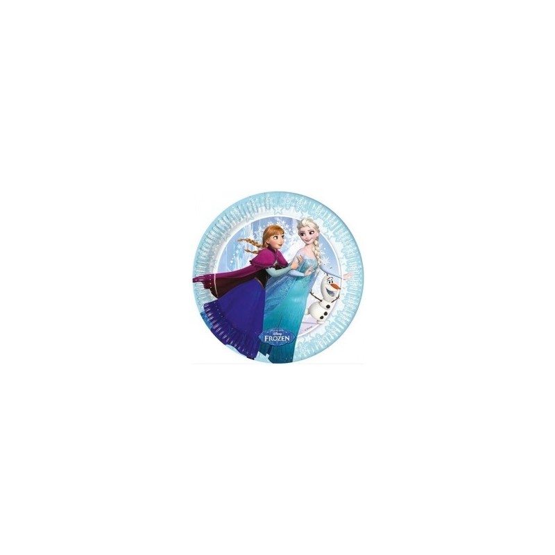 P/8 Plato 20Cm Frozen Patinaje P/8 Plato 20Cm Frozen Patinaje