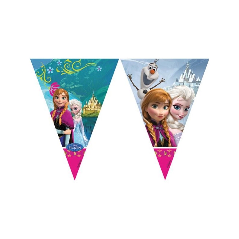 Banderin Triangulo Frozen Banderin Triangulo Frozen