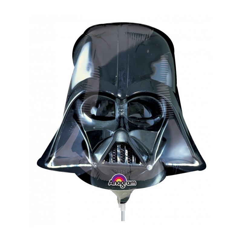 Globo Palo Darth Vader 9"