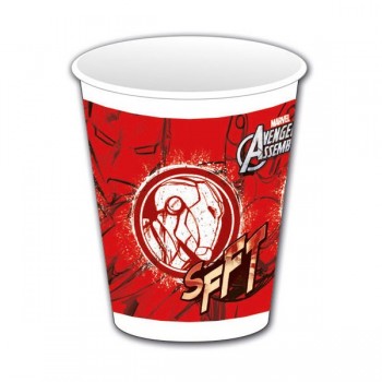 P/8 Vasos Ironman Vengadores