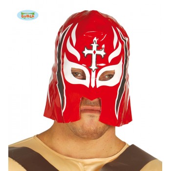MASCARA LUCHA ROJA