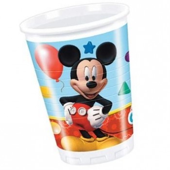 P/8 Vasos Mickey Playful