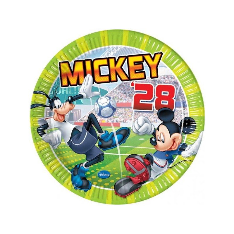 P/8 Plato 23Cm Mickey Goal P/8 Plato 23Cm Mickey Goal