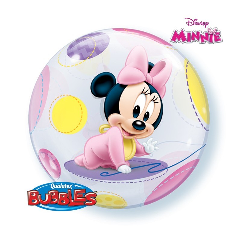 Globo Burbuja Minnie Baby