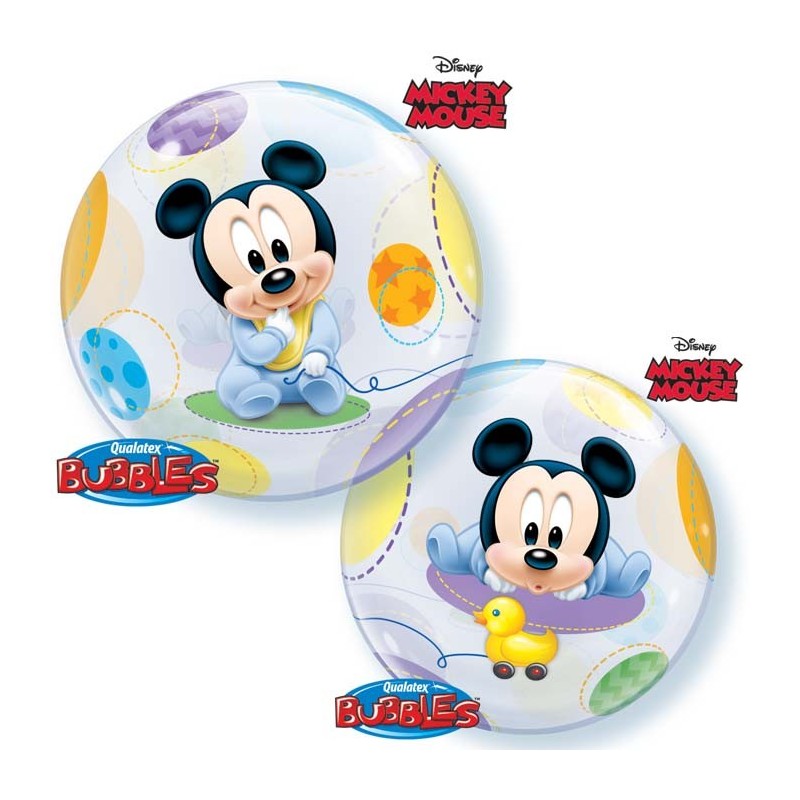 Globo Burbuja Mickey Baby