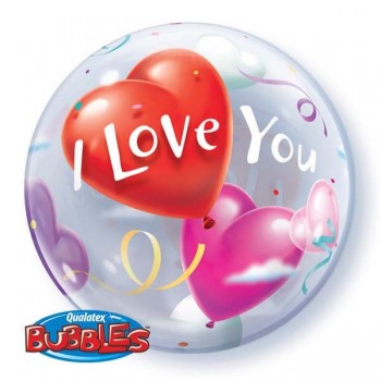 Globo Burbuja"I Love You"