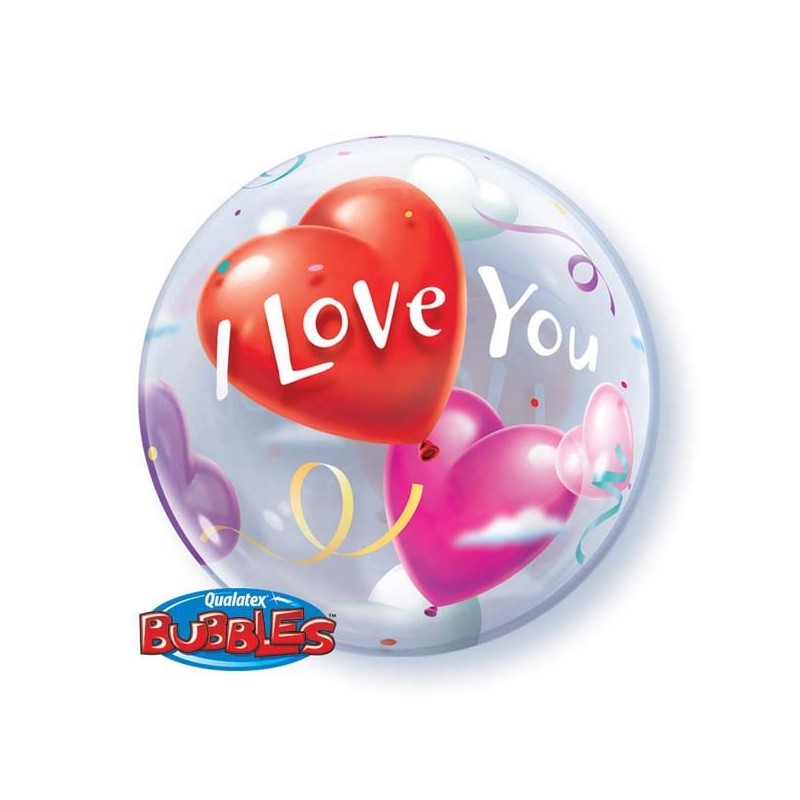 Globo Burbuja"I Love You"