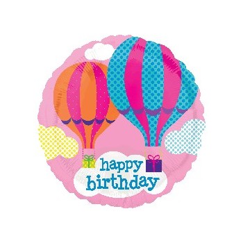 Globo 18"Happy B-Day Hot