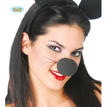 NARIZ PAYASO NEGRA 5CM