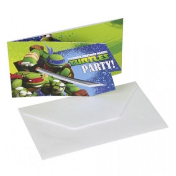 P/6 Invit.Tortugas Ninja