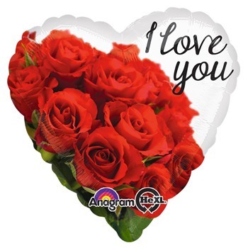 Globo 18" Love You Roas